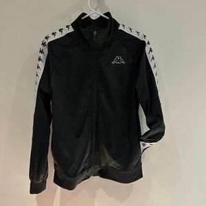 FULL Kappa Tracksuit - Iconic Jacket + Snap-Button Track Pant - Size M
